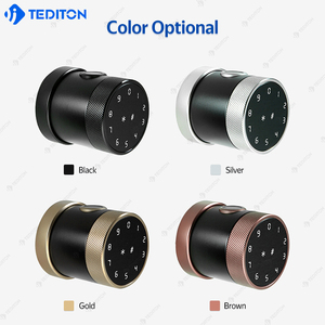 Tediton Smart <strong>Door</strong> <strong>Knob</strong> with App <strong>Door</strong> Lock Brass <strong>Copper</strong> Bedroom Hotel Lock Electronic Hotel <strong>Door</strong> Lock Electronic Best - Product Image 6