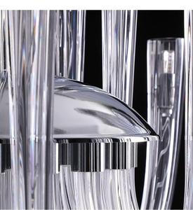 PM estilo europeo de lujo de <span class=keywords><strong>cristal</strong></span> Rod Chandelier Villa de moda transparente lámpara colgante creativo <span class=keywords><strong>estambre</strong></span> sala de estar Luz - Product Image 3