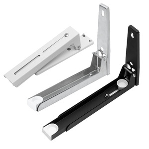 Wall Mounted Retractable Foldable 304 Stainless Steel <b>Microwave</b> Oven Rack <b>Storage</b> Bracket Minimalist Design Durable - Product Image 1