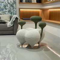 Fauteuil à bascule gonflable au design moderne, fait main, confortable, en acier, pour la maison, l'appartement, l'hôtel, la salle à manger, l'extérieur