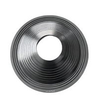 Haut-parleur à cône en fibre de carbone GMINJOO de 18 pouces, sans désintégration, haute rigidité pour subwoofer à basses profondes, OEM