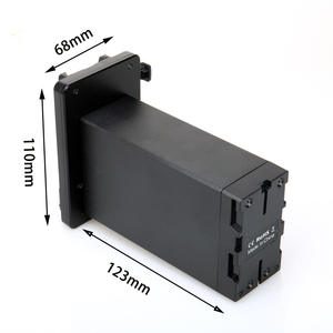 Adaptateur de batterie V-port vers batterie BP pour appareils photo <span class=keywords><strong>SONY</strong></span> U90, batteries factices pour V <span class=keywords><strong>FS7</strong></span>/5 EX280 / EX260 / Z280 / Z190 /NX1 - Product Image 1