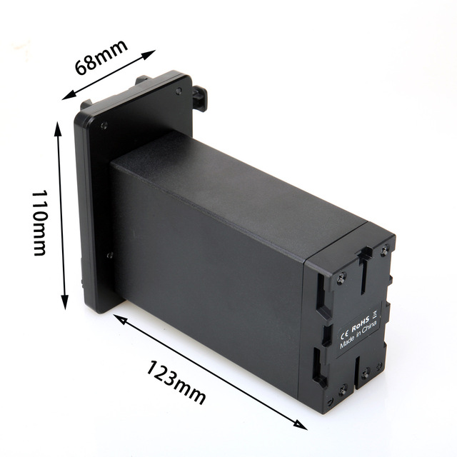 Adapter From V-port Battery to BP Battery Apply for SONY Cameras U90 Dummy Batteries to V FS7/5 EX280 / EX260 / Z280 / Z190 /NX1