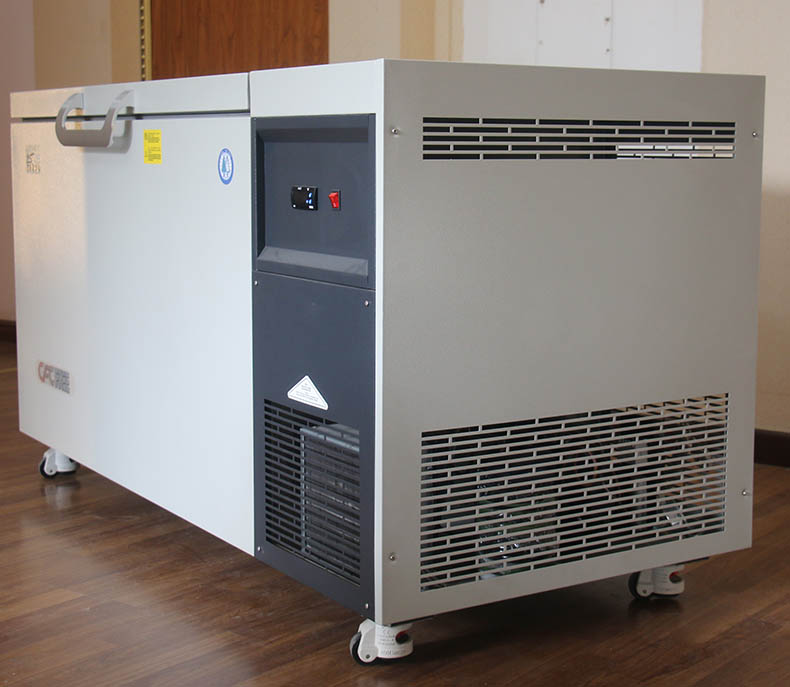 -60C degree low temperature freezer 480L chest deep freezer for biological samples used in university and institutes