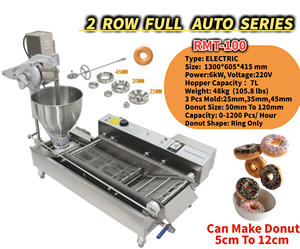 Thương mại một beignet hoàn toàn donat Fry bóng mochi tự động maquina Para de hacer donas Fryer Donut Making Maker Donut máy - Product Image 6