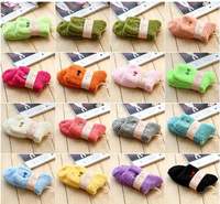 Chaussettes douillettes et chaudes en microfibre pour femme, brodées sur mesure avec logo, colorées, mignonnes et douces, idéales pour l'hiver, en tricot moelleux et duveteux, pour dormir