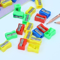 Taille-crayon en plastique à un trou Enlegend en vrac pour crayon Options multicolores