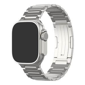 <span class=keywords><strong>Bracelet</strong></span> de remplacement en titane Ultra 2 compatible, <span class=keywords><strong>bracelet</strong></span> en métal de luxe personnalisé, <span class=keywords><strong>bracelet</strong></span> de sublimation pour hommes, bracelets pour <span class=keywords><strong>Apple</strong></span> <span class=keywords><strong>Watch</strong></span> - Product Image 4