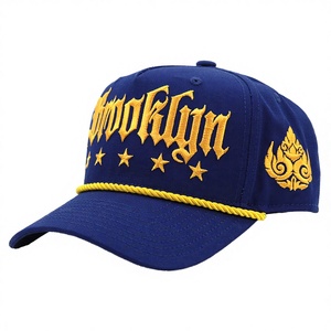 Casquette de baseball personnalisée de haute qualité avec logo 3D brodé, visière incurvée, fermeture snapback, style vintage, casquette de sport classique, casquette trucker - Product Image 3