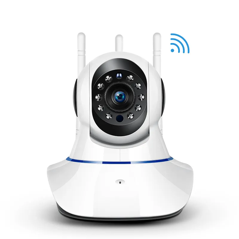 Camera IP Không Dây Yoosee 1080P Bán Chạy 3 Ăng Ten Giám Sát An Ninh Gia Đình CCTV Wifi Màn Hình Em Bé Với Cổng RJ45