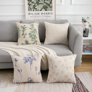 Modern Custom Logo Cotton Pillow <strong>Cover</strong> for Home Hotel or Hospital Use Stitched Technique <strong>Without</strong> Core for Sofa or <strong>Cushion</strong> - Product Image 3
