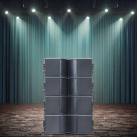 Kotak Speaker Array 2 Way Line 8 inci, peralatan suara Audio profesional, kabinet Speaker suara pasif