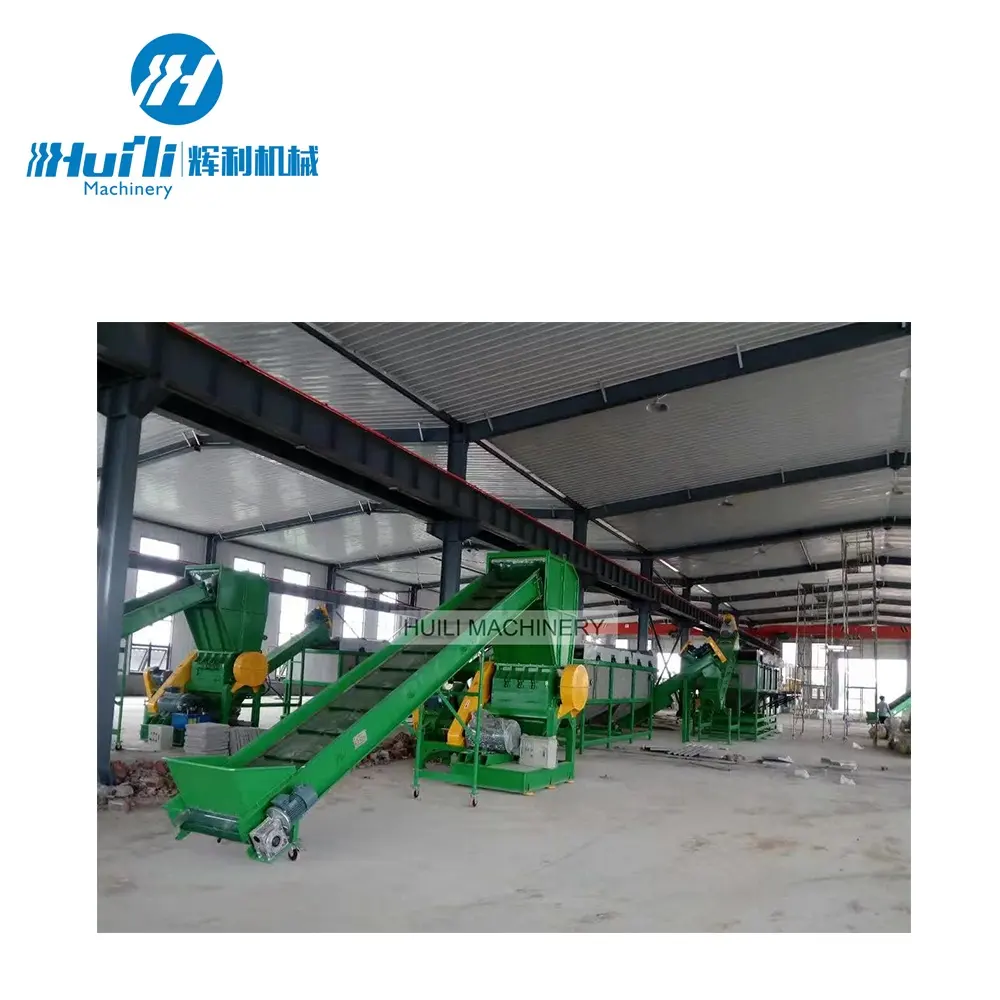 pe pp film recycling machine waste plastic recycling plant