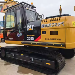 Excavatrice d'occasion bon marché 320D2L 20 tonnes de poids opérationnel Moteur Caterpillar 109kw Importation japonaise avec roulement de pompe PLC - Product Image 1