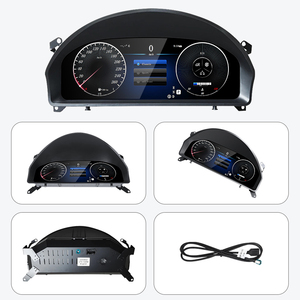 หน้าจอ HFMidia สำหรับรถยนต์ Mercedes Benz E Class W207 A207 NTG4.0 จอแสดงผล LCD ดิจิตอลบนแผงหน้าปัดขนาด 12.3 นิ้ว ระบบ QLED ระบบ Linux - Product Image 6