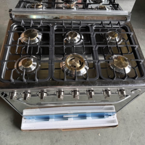 High End Multifunctional 6-gas Gas Stove <b>Oven</b> for Foreign Trade Export, Upright Stainless Steel 6gas Burner Upright Stove <b>Oven</b> I - Product Image 3