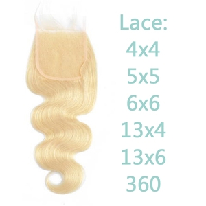 Fghh — <span class=keywords><strong>Film</strong></span> Hd Transparent blond 613 avec Lace Frontal 13x4, cheveux vierges Swiss - Product Image 4