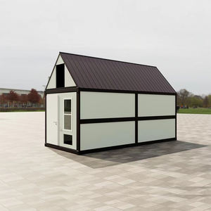 Nuevo diseño, instalación deslizante en forma de Z, Camping al aire libre, oficina, contenedor plegable extensible, Panel sándwich hecho en casa para Hotel - Product Image 1