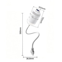 Projecteur de galaxie 2 en 1, lumière de nuit, alimenté par USB, 360° °   Lumière d'ambiance rotative effet ciel étoilé, luminosité réglable pour voiture