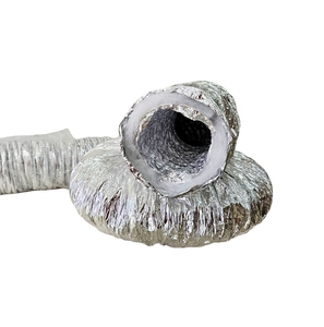 Conduit flexible en aluminium résistant à l'eau avec isolation en polyester de 25 mm pour applications de climatisation - Product Image 5