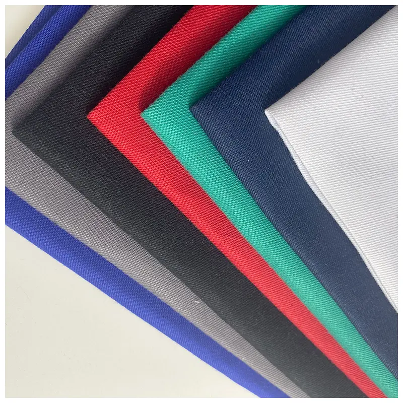 Usine 65% Polyester 35% Coton sergé TC Tissu de poche teint et pantalon uniforme
