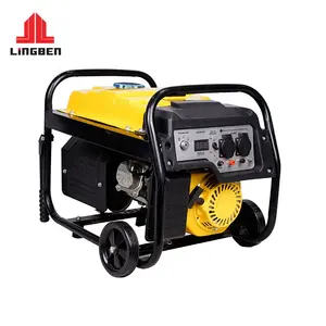 LINGBEN piccolo generatore di benzina silenzioso 5kw 6kw 7kw 8kw 10kw e 5kva 6kva 7kva 8kva 10kva generatore di saldatura portatile 4 tempi