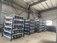 Pièces d'équipement neuves d'usine directe Baoke : Rouleaux en acier, caoutchouc, UHMWPE, PVC pour lit d'impact, capacité de charge 1000 kg, garantie 1 an