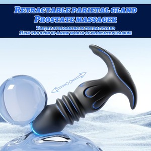 Massaggiatore Prostatico con 9 Modalità di Vibrazione, in Silicone Sicuro per il Corpo, Ricaricabile USB, Impermeabile IPX5, con Telecomando, per Uso Anale - Product Image 6