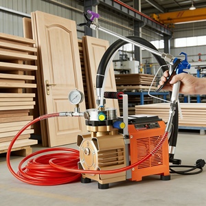 <span class=keywords><strong>Machine</strong></span> à pulvériser pour portes dotée de buses spécialisées pour recouvrir uniformément les surfaces des portes en bois et en métal. - Product Image 1