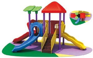 Equipo de Juegos para Niños de McDonald's, Toboganes de Plástico para Patio de Recreo - Product Image 3