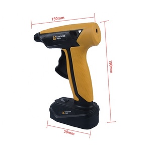 Súng bắn keo nóng không dây loại mới, màu đỏ, bán chạy nhất, có cổng Type C - Product Image 2