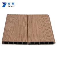 Vente d'usine Clôture en composite bois-plastique ignifuge Clôture de jardin pour l'intimité Clôture extérieure pour la cour