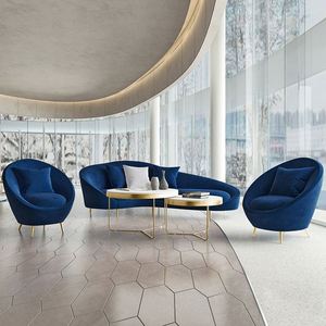 Bắc Âu Bằng Đá Cẩm Thạch Sang Trọng Phòng Khách Theo Phong Cách Tinh Tế Và Thanh Lịch Sofa Vải Nghệ Thuật Màu Sắc Tùy Biến Sofa - Product Image 4