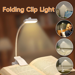 Nouvelle Lampe de Lecture LED Rechargeable 2026 avec 3 Modes de Couleur, Clip de Fixation, Protection Oculaire <span class=keywords><strong>pour</strong></span> Enfants et Adultes, Idéale <span class=keywords><strong>pour</strong></span> <span class=keywords><strong>la</strong></span> Maison et le Salon - Product Image 1