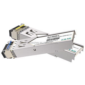 Bidi ตัวรับส่งสัญญาณออปติคอลโมดูล1310nm 1550nm 40กม. ขั้วต่อ LC ง่าย SFP สำหรับอุปกรณ์ใยแก้วนำแสง - Product Image 1