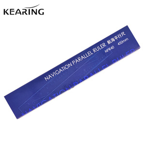 Regla paralela de navegación Kearing, líneas de dibujo y direcciones de trazado, tabla Náutica de 450mm para ingenieros de Seaman Architects # NPR40 - Product Image 6