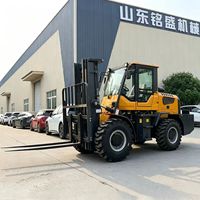 Livraison Gratuite - Chariot Élévateur Diesel Agricole Tout-Terrain Télescopique pour Entrepôt, Nouveau Chariot Élévateur Diesel Hydraulique Tout-Terrain à Vendre