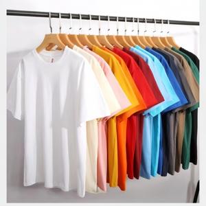 Mens Bền Vững Áo Sơ Mi Interlock Mercerized 100% Chải Kỹ Cotton T-Shirt 180gsm 200gsm Tùy Chỉnh PR Moq 10 Tùy Chỉnh Áo Thun - Product Image 4