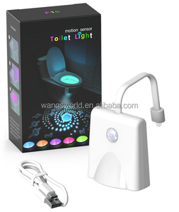 RGB Adjustable Color <strong>Light</strong> Projection Starry Sky Pattern Night <strong>Light</strong> Wall-Mounted <strong>Toilet</strong> Motion <strong>Sensor</strong> Modern Minimalist Design - Product Image 4
