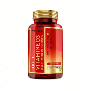 Cápsulas de Suplemento Dietético de Vitamina D3 de Alta Calidad OEM/ODM de Marca Privada para la Salud Inmunológica, Fabricante de Alimentos Saludables - Product Image 1