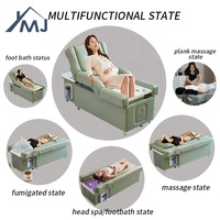 Kunden spezifisches elektrisches Rücken lifting Liegendes Multifunktions-Ganzkörper-Pediküre-Shampoo-Bett