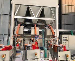 אוטומטי 25 ק "ג 50 ק" ג מזון בעלי חיים עוף עוף שק שק השסתום שקילה אריזת מכונות אריזה - Product Image 1