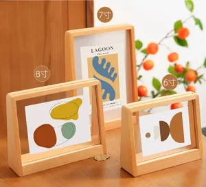 table creative solid wood picture frame