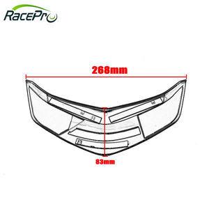Cache-tête de carénage de moto chromé RACEPRO pour Honda <span class=keywords><strong>Goldwing</strong></span> GL1800 F6B GL <span class=keywords><strong>1800</strong></span> 2018 <span class=keywords><strong>2019</strong></span> 2020 2021 2022 - Product Image 2