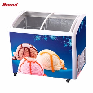 Vitrina de Hielo con Puerta Corredera Curva Serie SC/SD, Congelador de Hielo con Precio de Fábrica SC/SD(w)-138 - Product Image 6