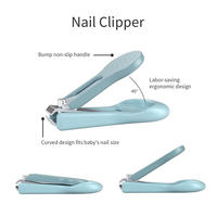 4 en 1 Nouveau-né Fabricant Vente directe d'usine Ensemble de manucure pour bébé Coupe-ongles Kit de coupe-ongles pour bébé