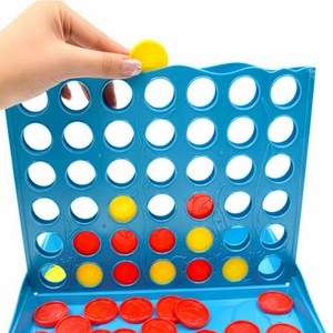 Juguete interactivo familiar personalizado para demoler, damas de pared de empuje, juego de equilibrio, conectar cuatro ajedrez 4 en 1, juego de mesa múltiple - Product Image 5