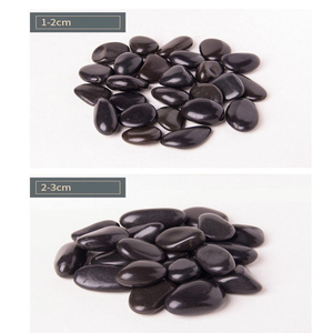 Highly <strong>Polished</strong> Natural Black Cobblestone Outdoor Landscape Park Application White Pebble <strong>Stone</strong> Garden Decoration <strong>River</strong> <strong>Stone</strong> - Product Image 3