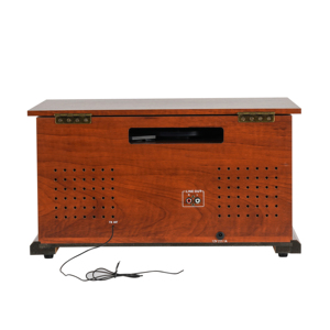 Giradischi Classico All-in-one in Legno Massello 2026 Hot Sale con Lettore CD, USB, SD, Cassetta, Radio e Ingresso BT - Product Image 6