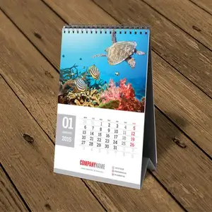 2023 nouveau produit carte de visite A4 papier écran livre déchirer calendrier impression gratuit adultes Magazines